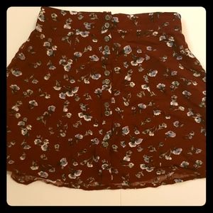 Button up skirt